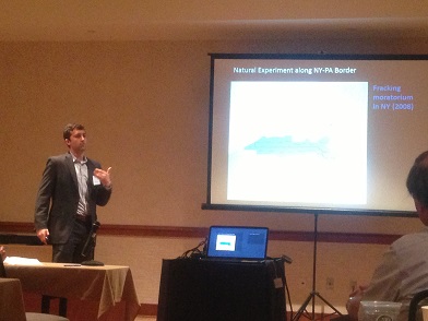 Brendan Cosgrove '15  Presenting at the 201 NAREA - Workshop